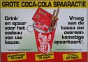 COL 55. Grote Coca-Cola spaaractie  43 x 60  G+  2x (Small)